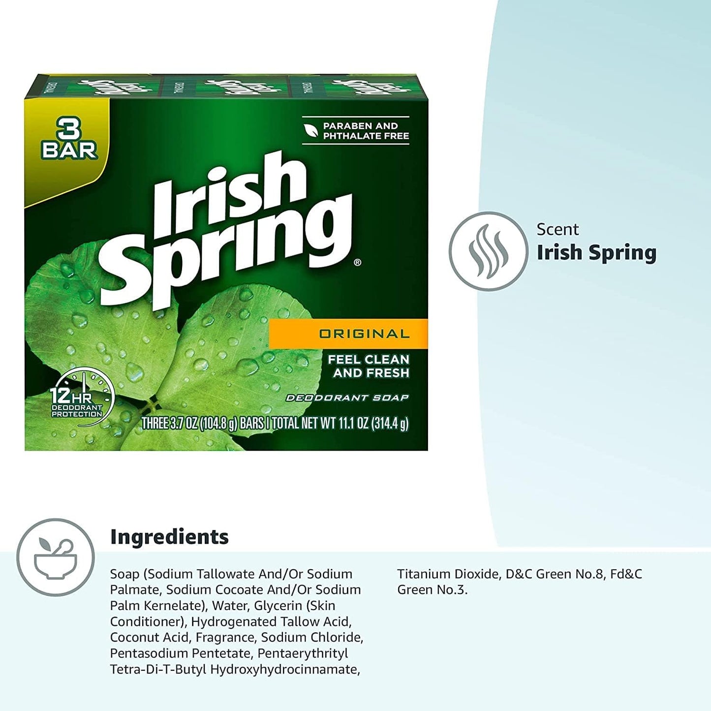 SAVON irish spring - harry'zBOUTIQUE