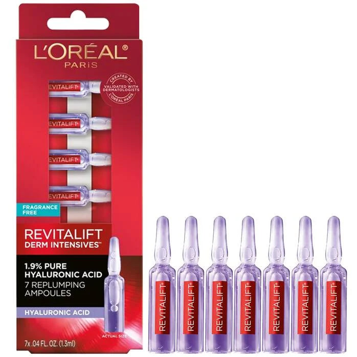 Loreal-Paris-7-Day-Treatment-Replumping-Ampoules-Hyaluronic-Acid - harry'zBOUTIQUE