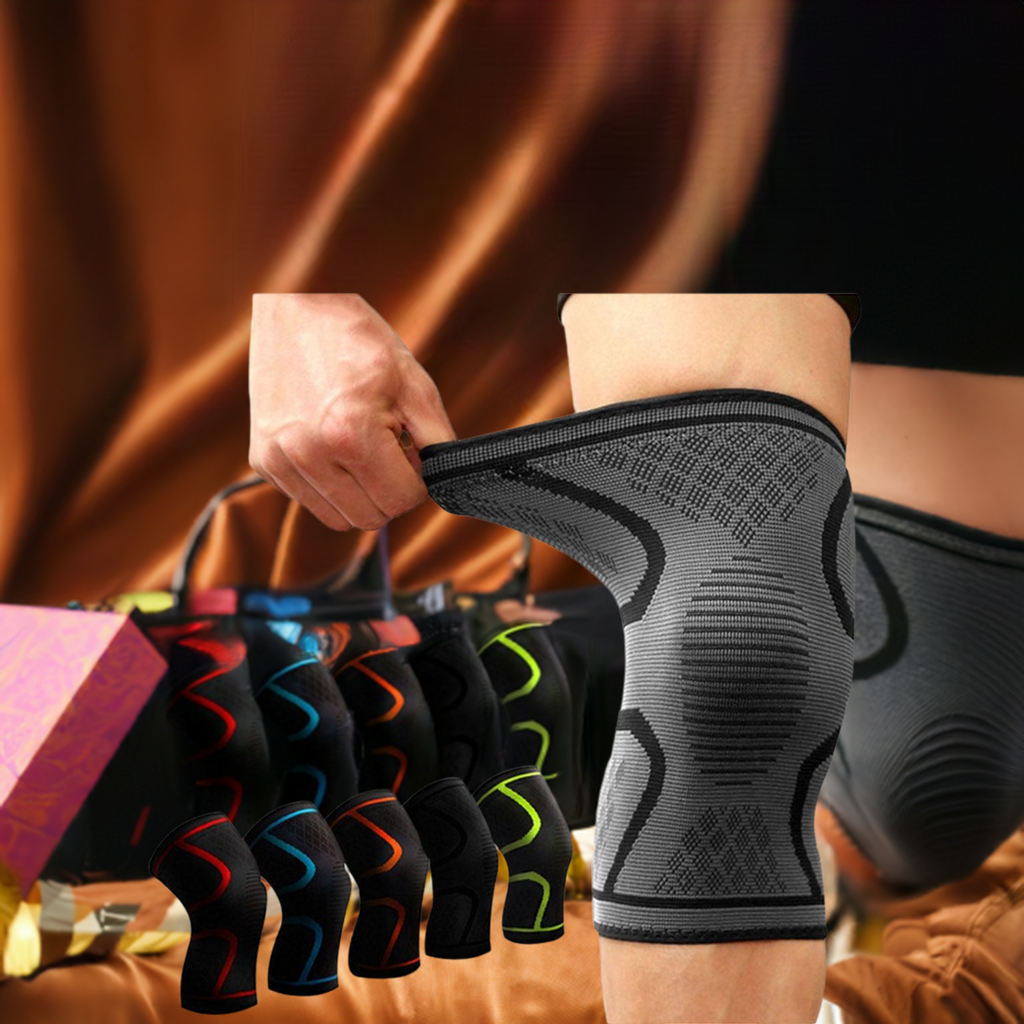 1PCS Fitness Running Cycling Knee Support Braces Elastic Nylon Sport Compression Knee Pad Sleeve for Basketball Volleyball - harry'zBOUTIQUE