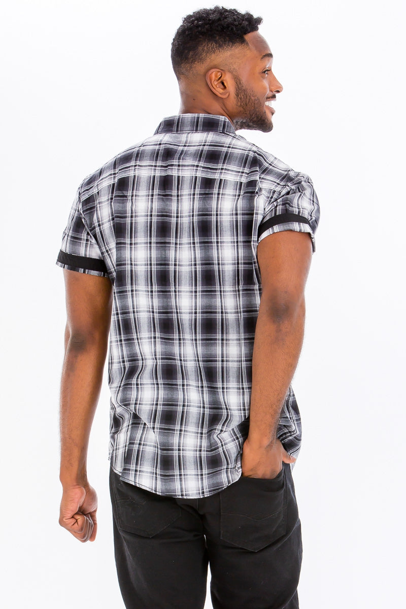 Short Sleeve Plaid Shirts - harry'zBOUTIQUE